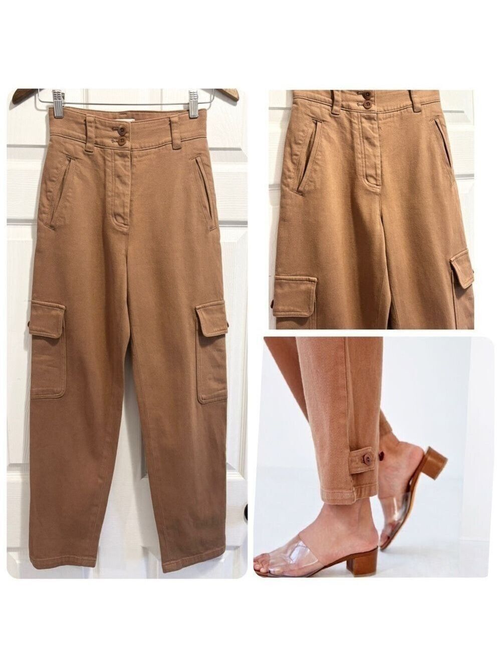 Aritzia WILFRED Free Modern Cargo Pants
Utility Pant Brown Size 00